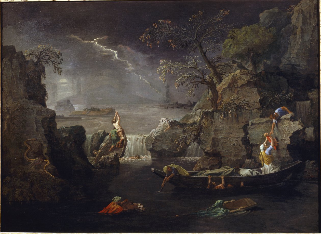 Inverno ou dilúvio de Nicolas Poussin
