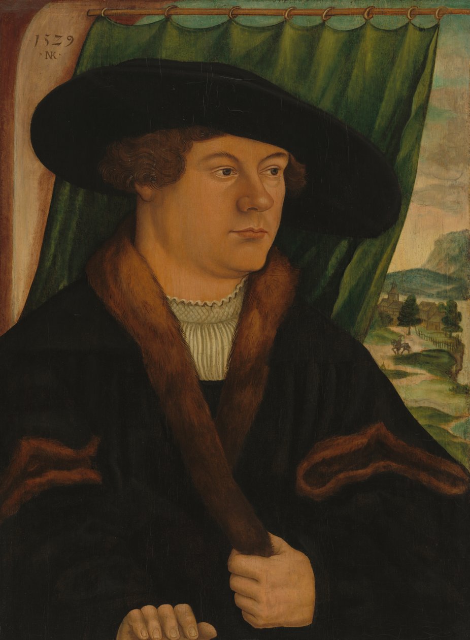 Retrato de um nobre de Nicolaus Kremer