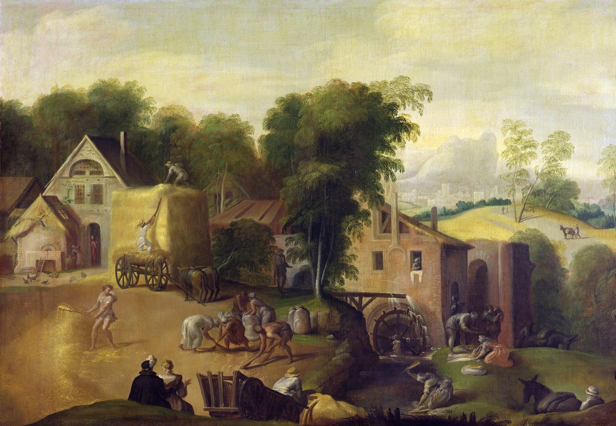 Winnowing the Grain de Nicolo dell Abate