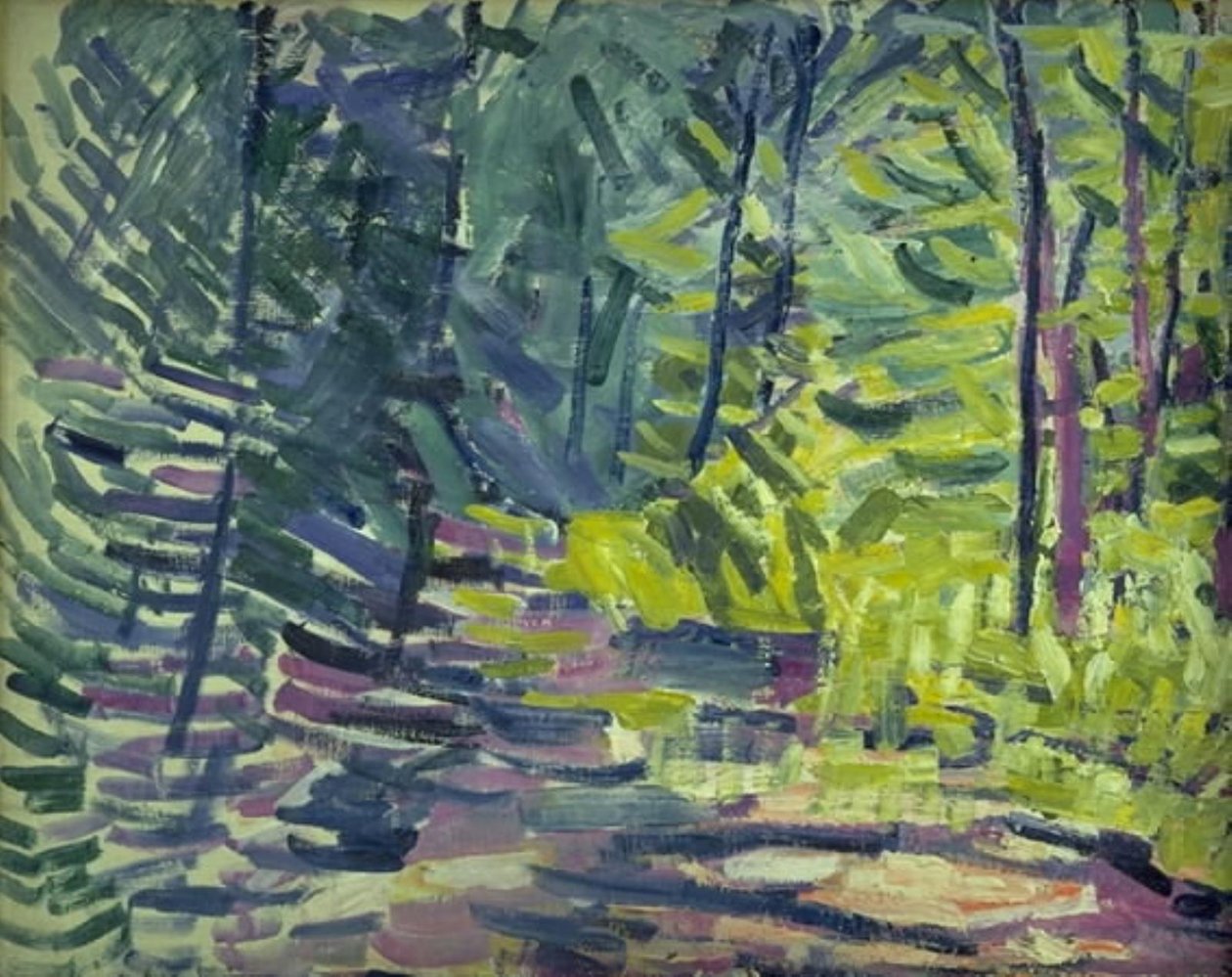 Imagem da floresta de Niels Larsen Stevns