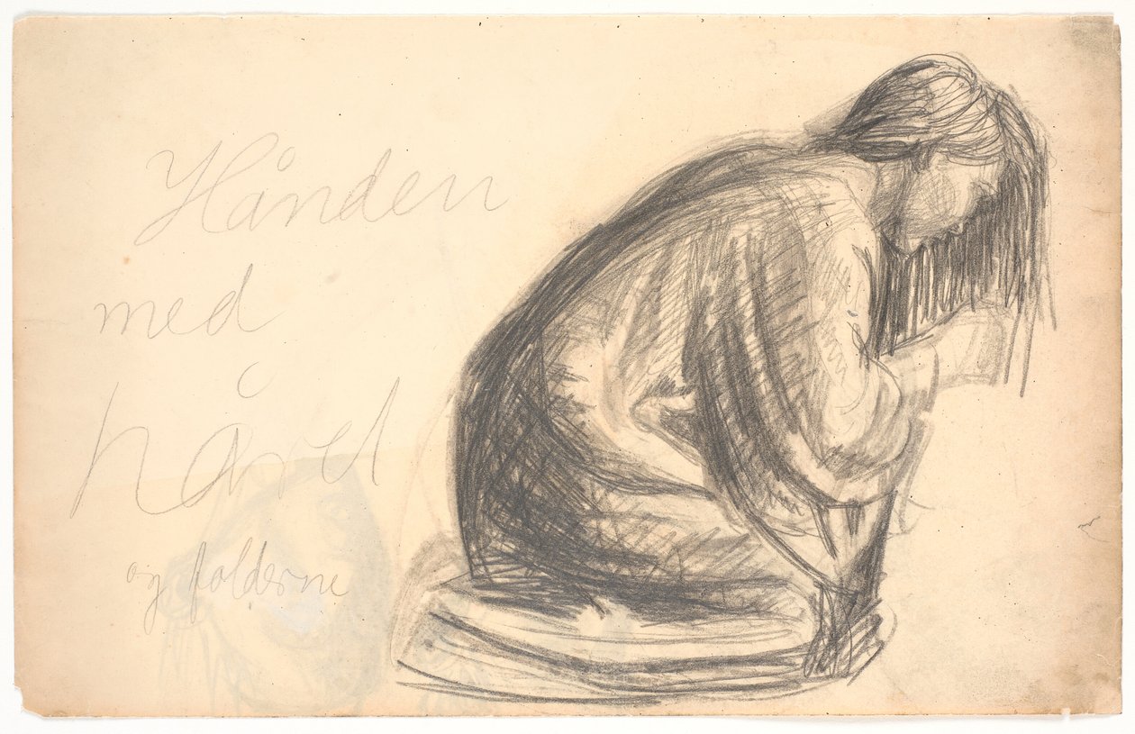 Maria ajoelhada de Niels Larsen Stevns