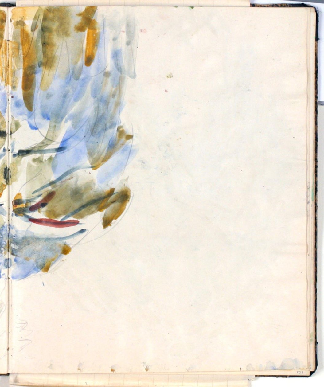 Estudo de arbustos de Niels Larsen Stevns