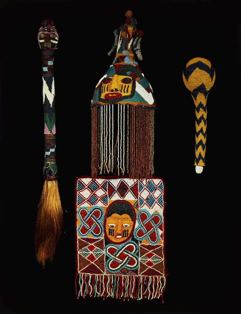 Regalia frisada, cultura iorubá de Nigerian