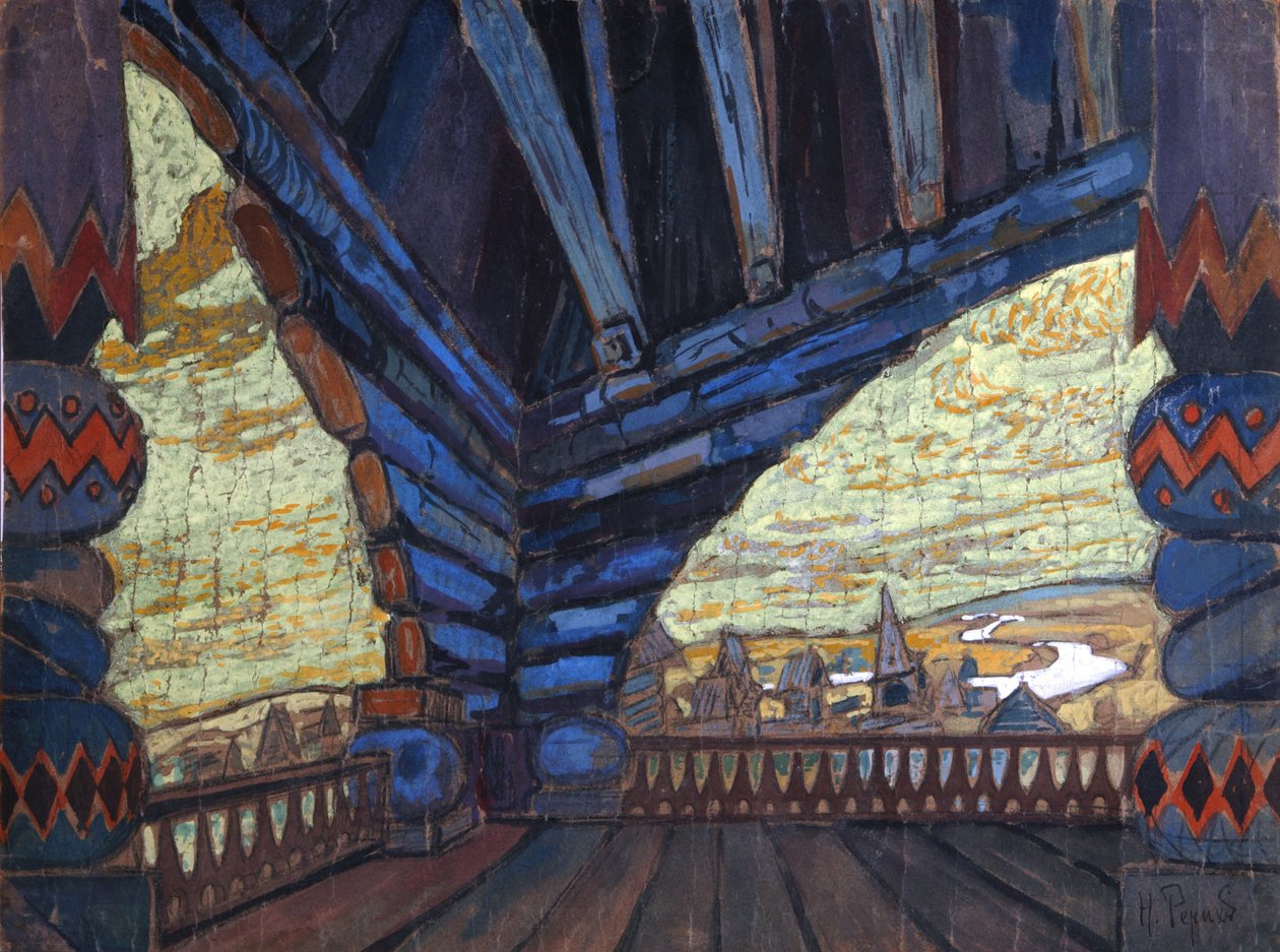 Gulbishche, 1900 de Nikolai Konstantinowitsch Roerich