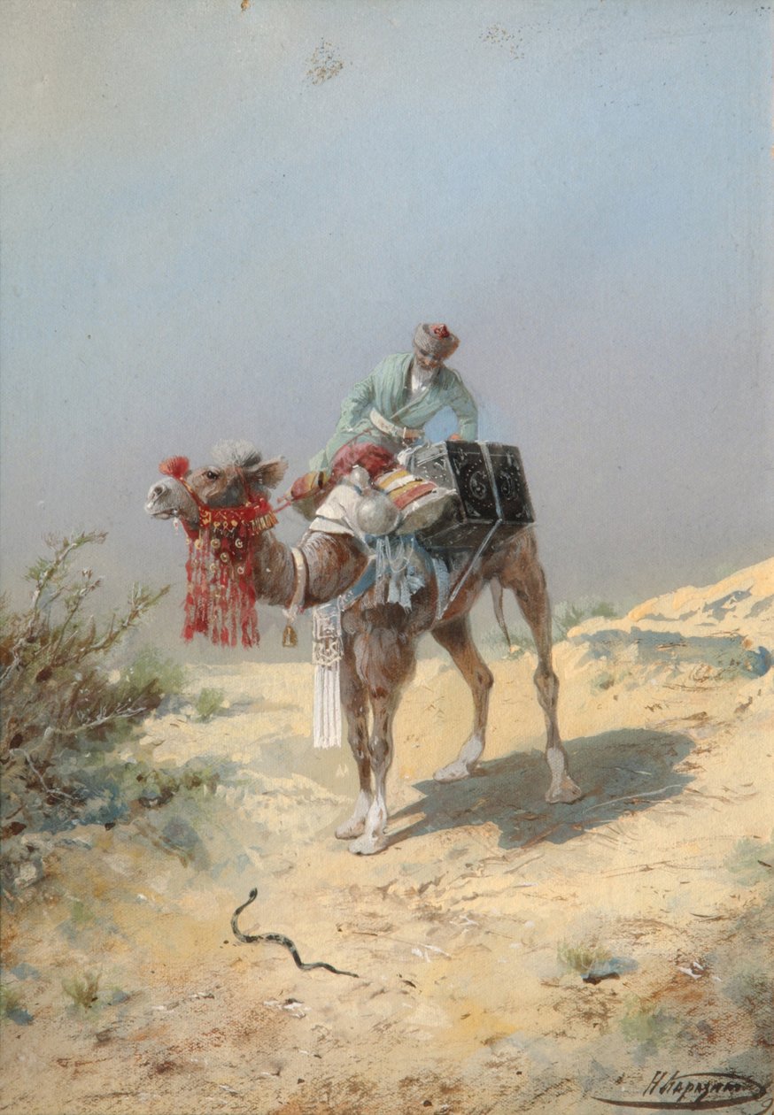No deserto de Nikolai Nikolayevich Karasin
