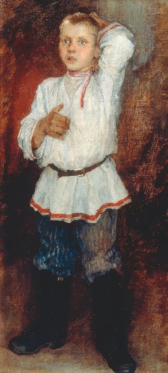 Dorfjunge de Nikolai P. Bogdanow Bjelski