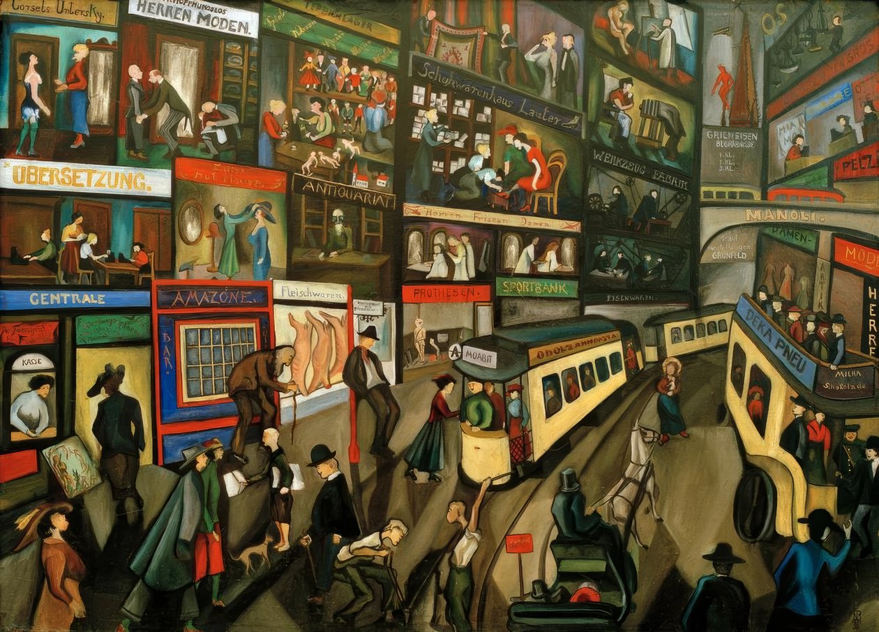 cenário de rua em Berlim de Nikolaus Braun