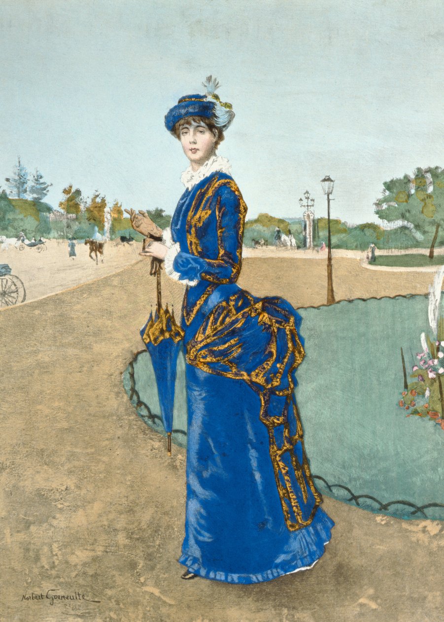 Outubro, c.1880 de Norbert Goeneutte