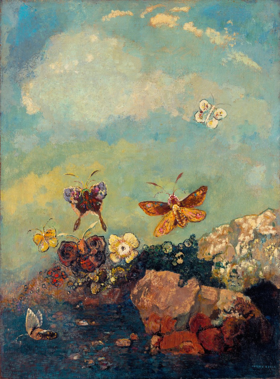 Borboletas de Odilon Redon