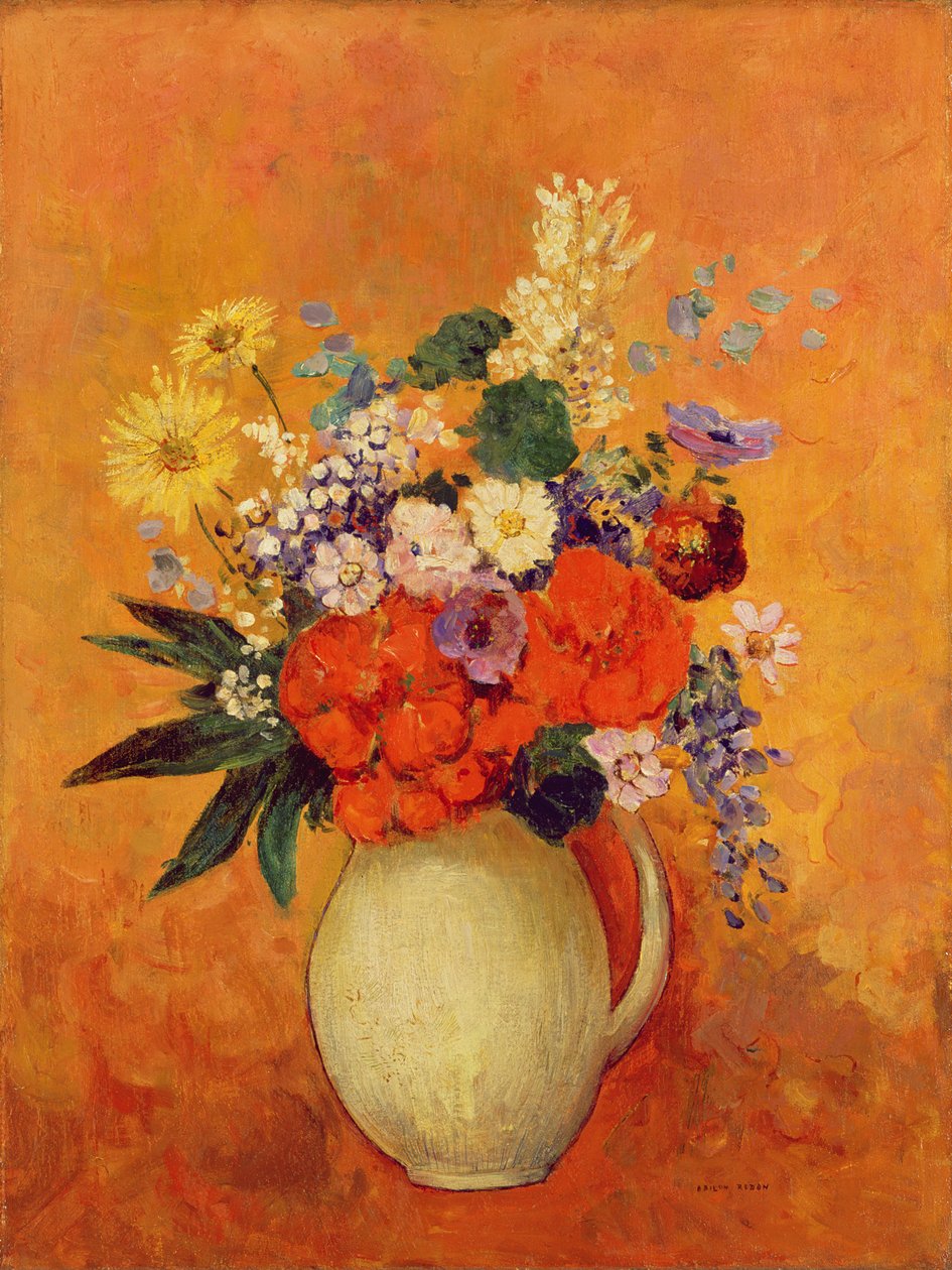 Flores, 1910 de Odilon Redon