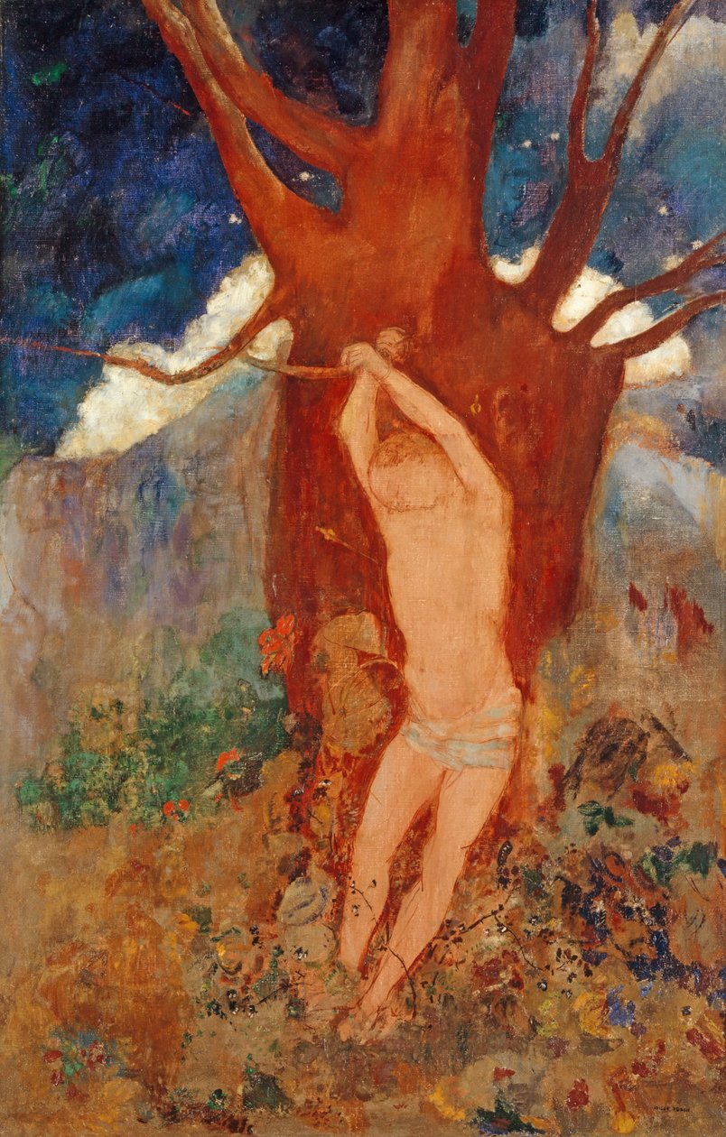 São Sebastião, 1910 de Odilon Redon