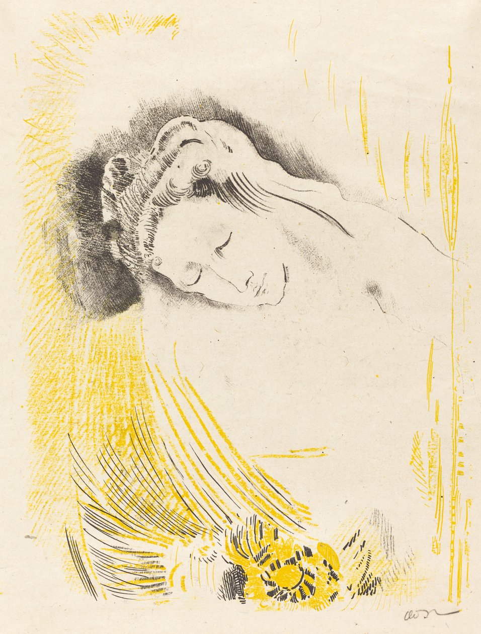 l sulmite (o sulmite) de Odilon Redon