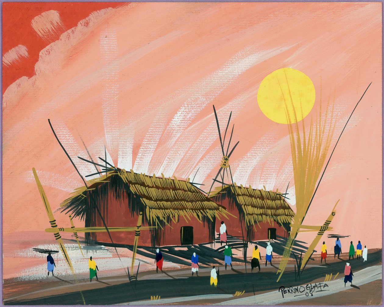 Minha pequena casa africana, 2008 de Oglafa Ebitari Perrin
