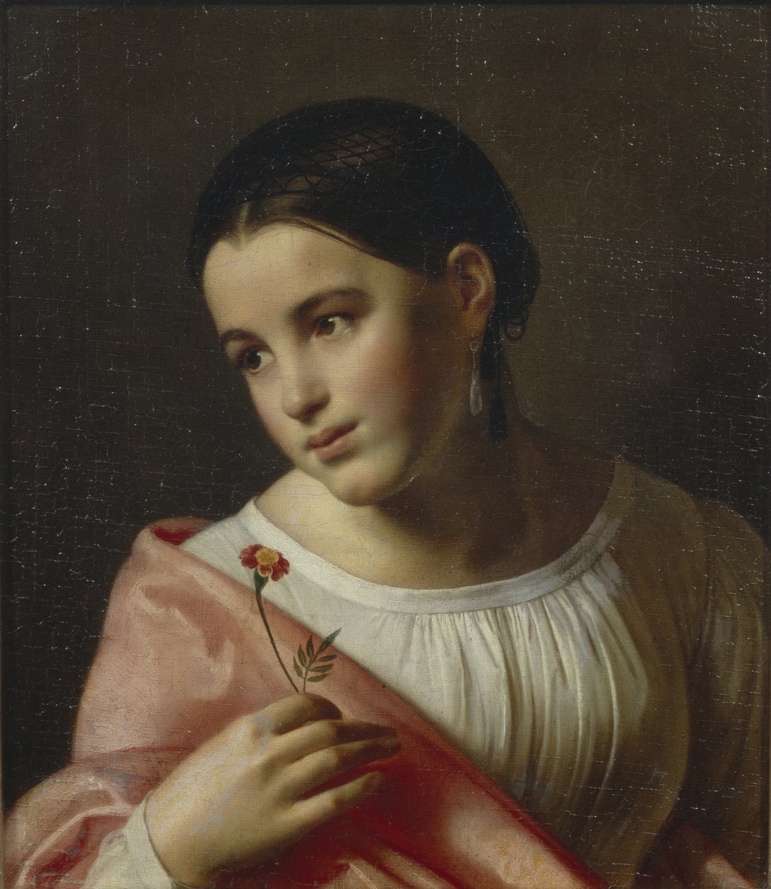 Pobre Liza, 1827 de Orest Adamovich Kiprensky