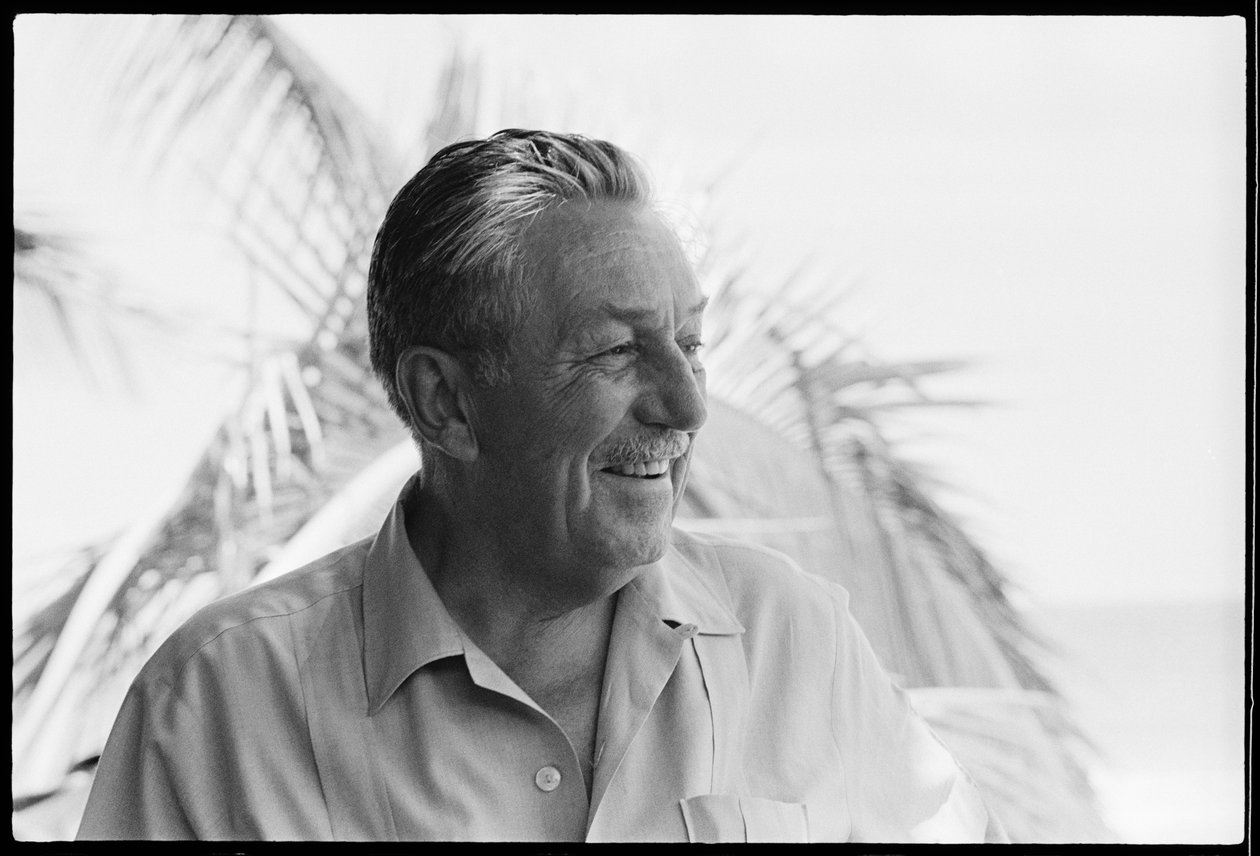 retrato de Walt Disney de Orlando Suero