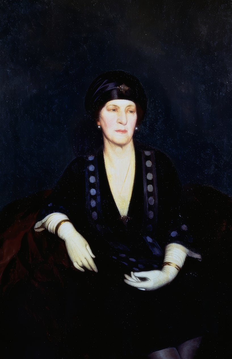 Retrato de Alaide Banti de Oscar Ghiglia