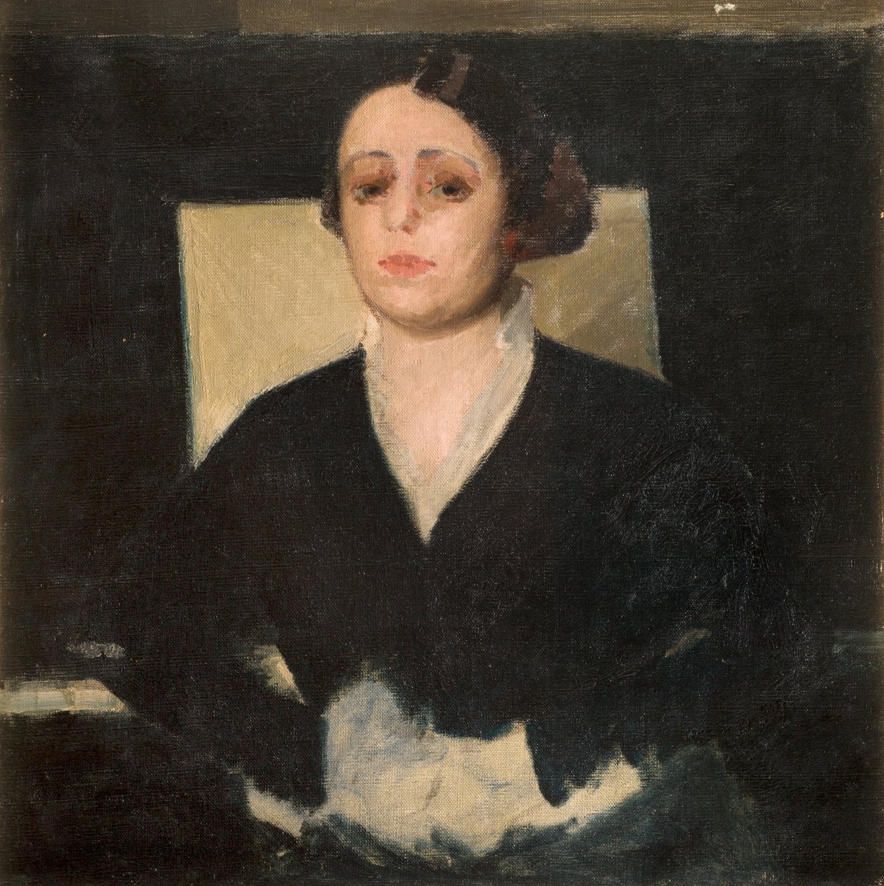 Retrato de Elvira Giannelli de Oscar Ghiglia