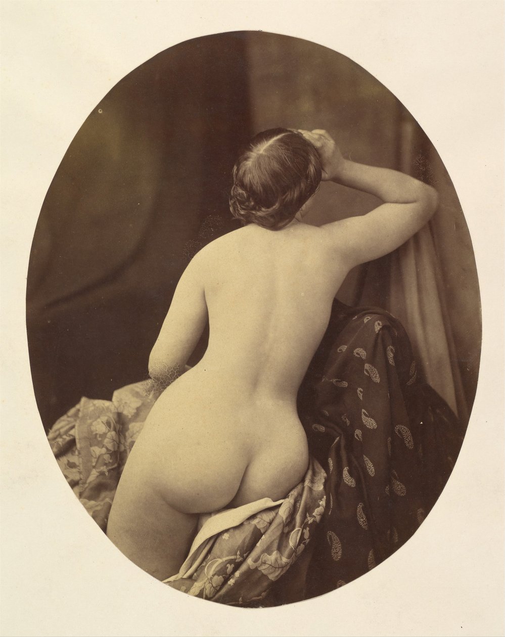 Ariadne, 1857. de Oscar Gustav Rejlander