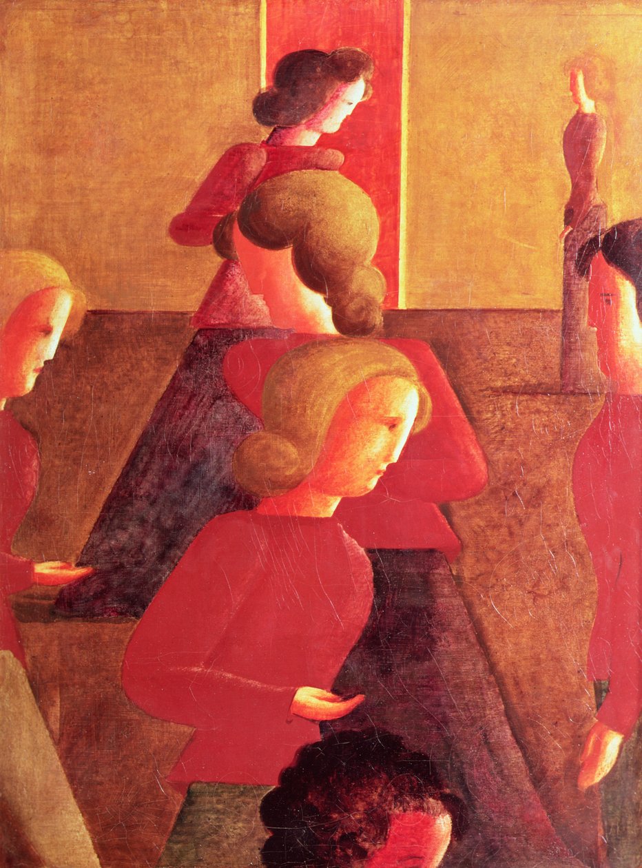 Confronto no espaço de Oskar Schlemmer
