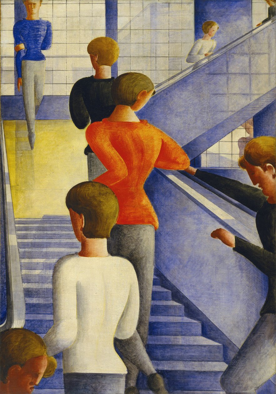 A escadaria Bauhaus de Oskar Schlemmer