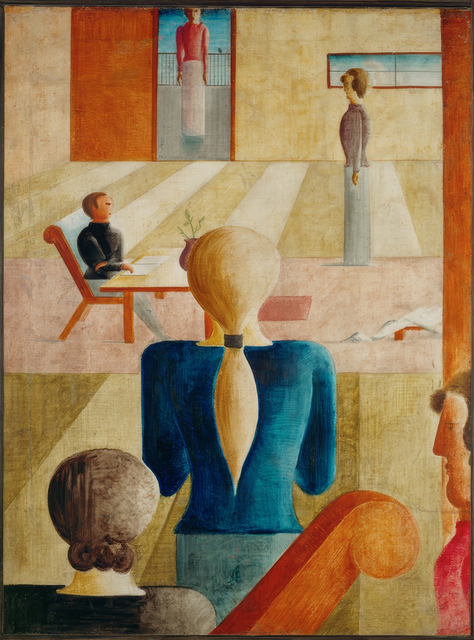 Oskar Schlemmer, Escola Feminina - 1930 de Oskar Schlemmer