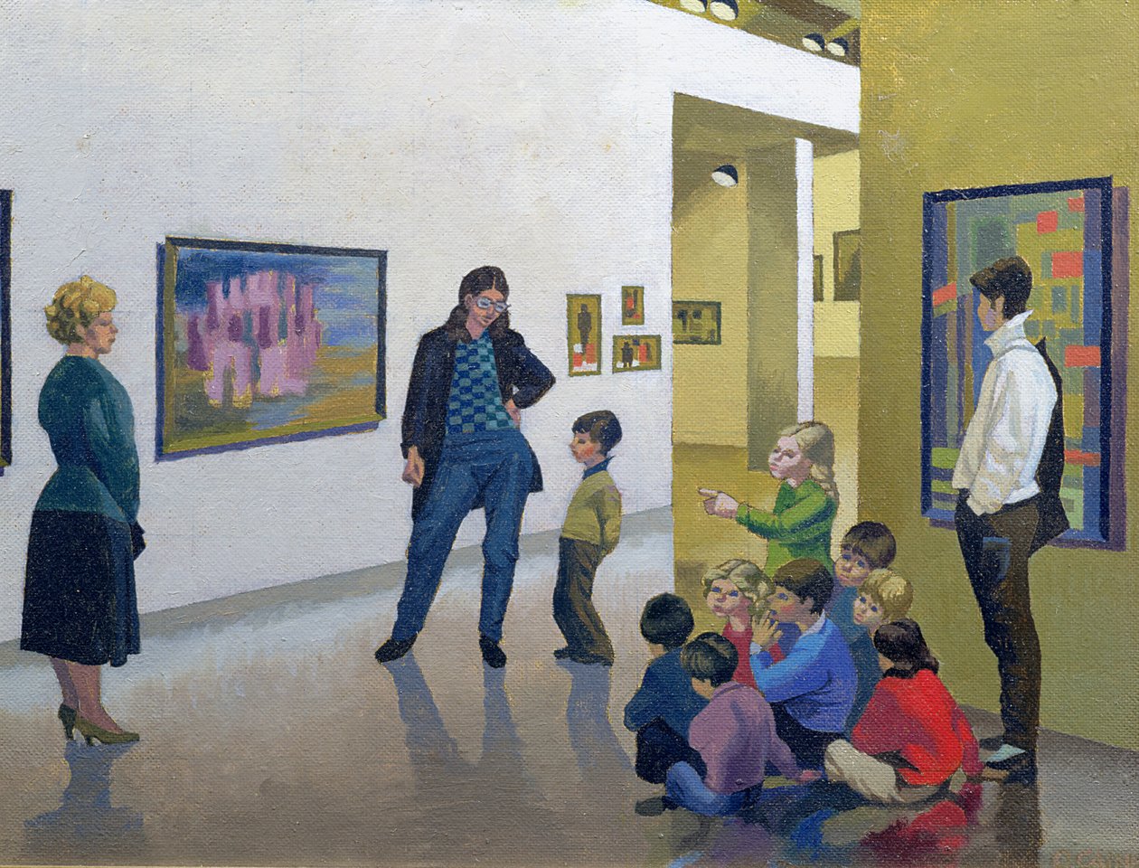 A lição de arte em Calais de Osmund Caine