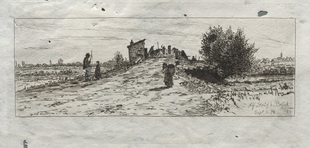 Auf Stauf a-Bruck, 1879. de Otto H. Bacher