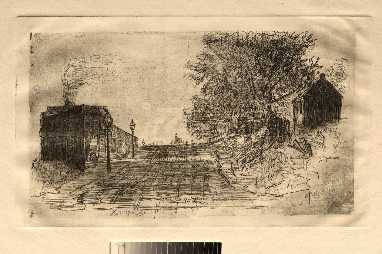 Spring Street, setembro de 1878, 1878. de Otto H. Bacher