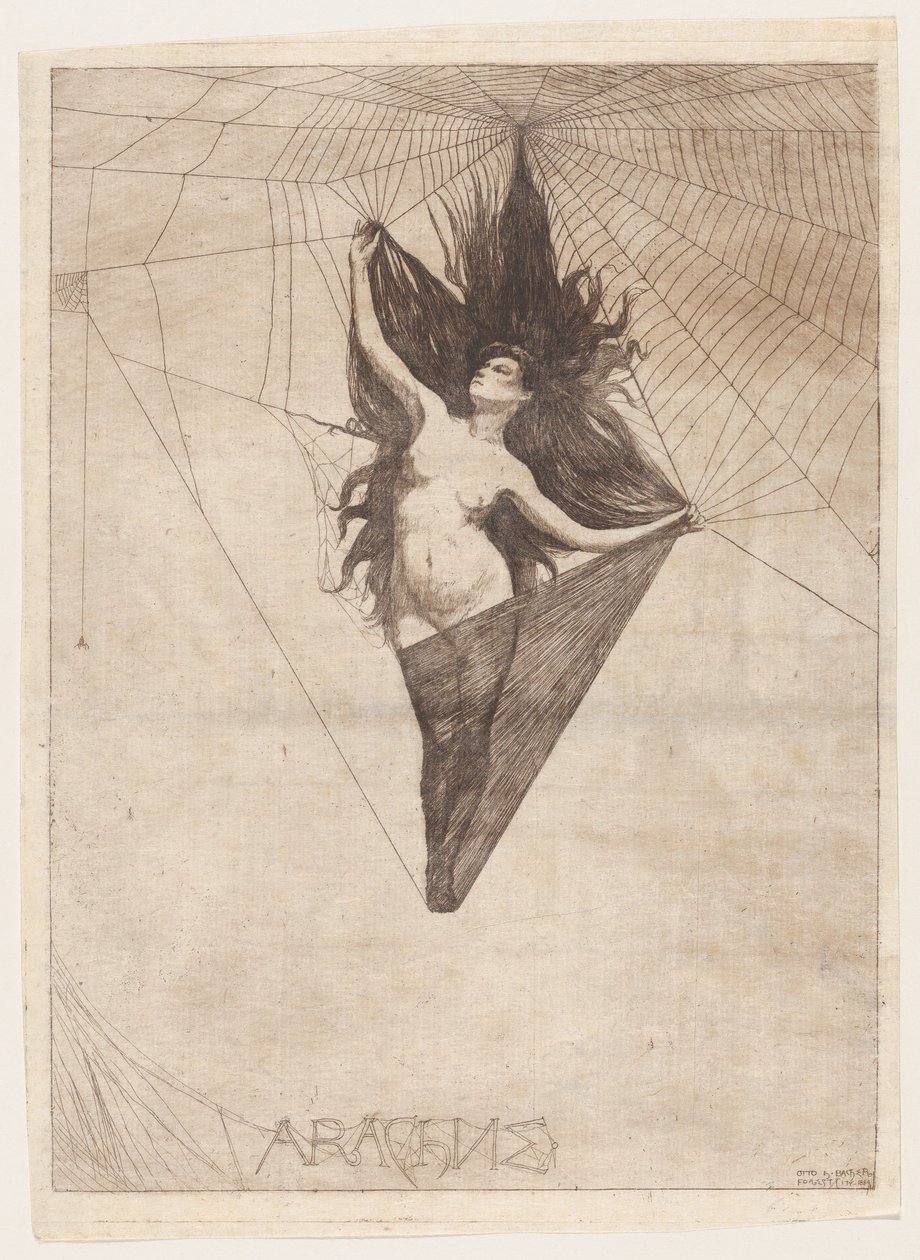 Aracne, 1884., 1884. de Otto Henry Bacher