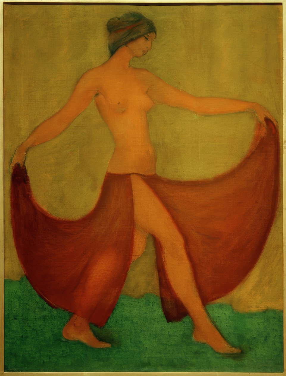 Dança (Mashka) de Otto Mueller