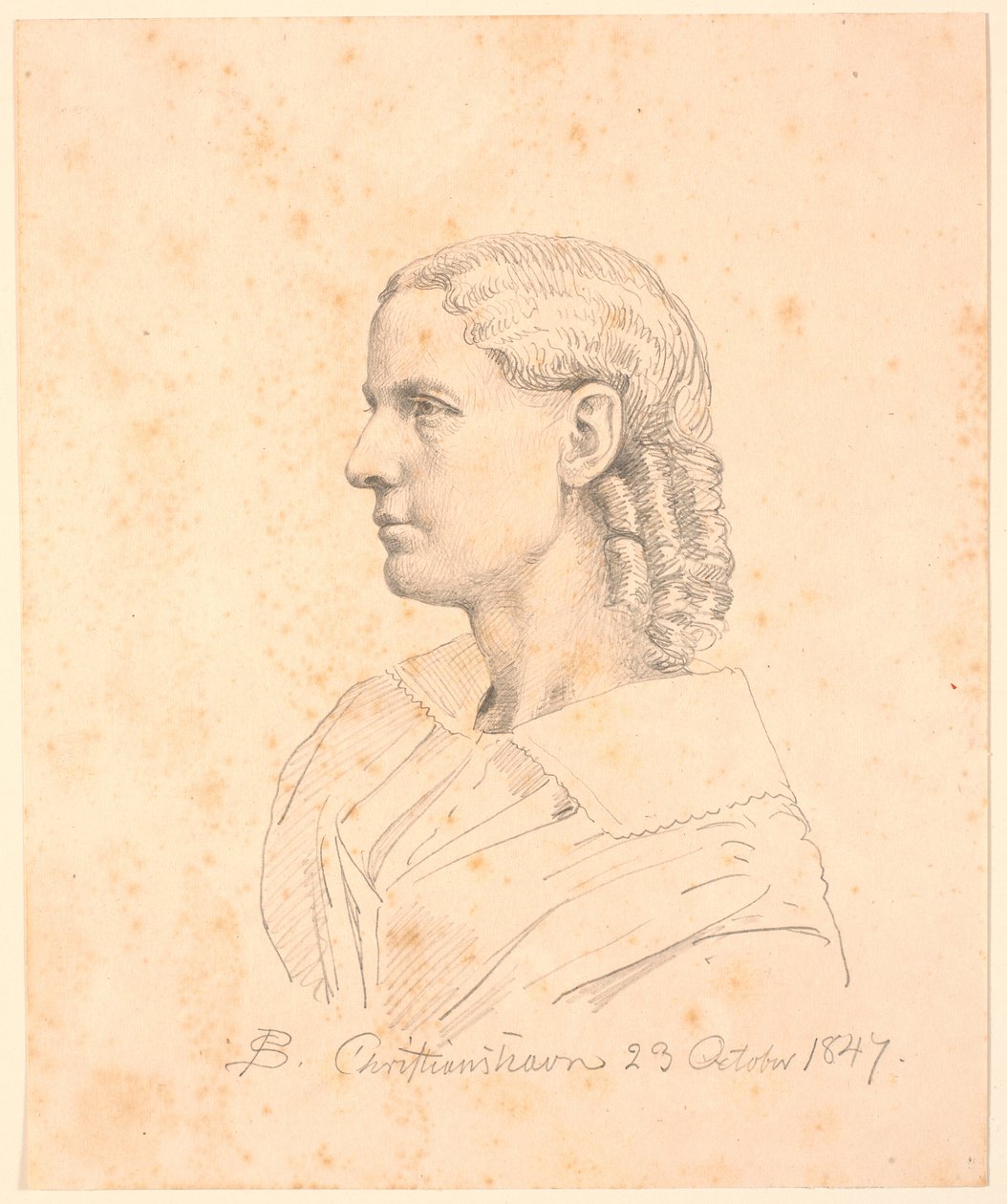 O retrato da senhora. de P.C. Skovgaard