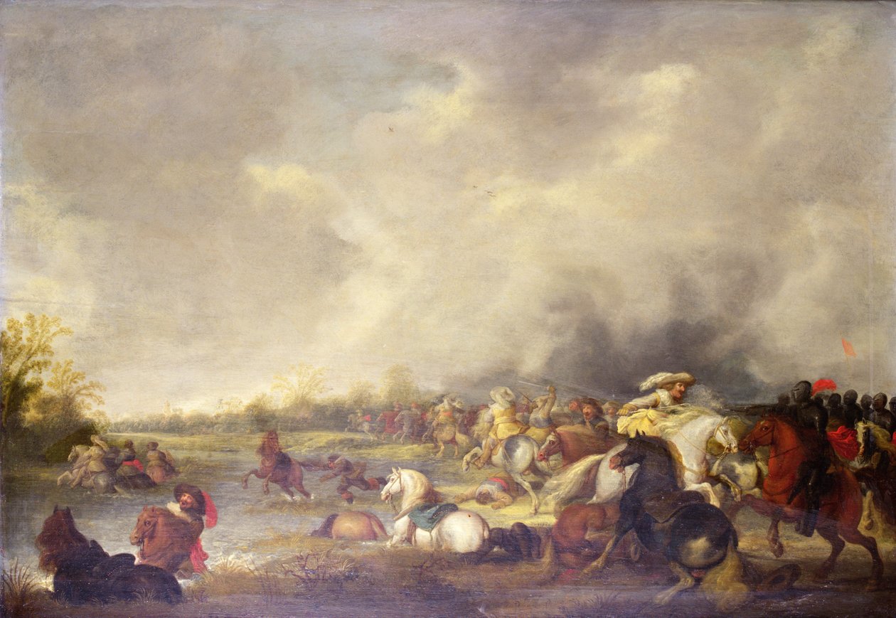 Batalha de Lutzen (1632) de Anthonie Palamedesz