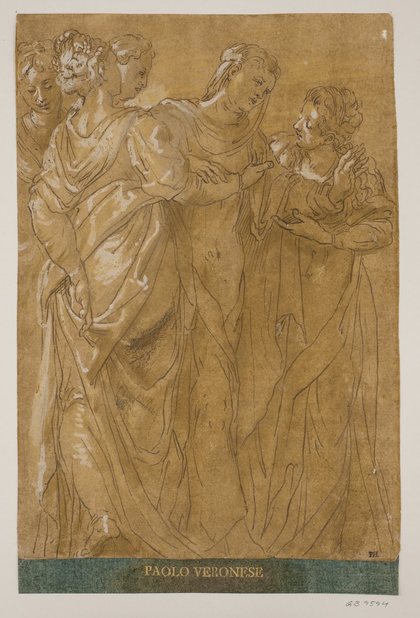 Cinco mulheres de Paolo Veronese
