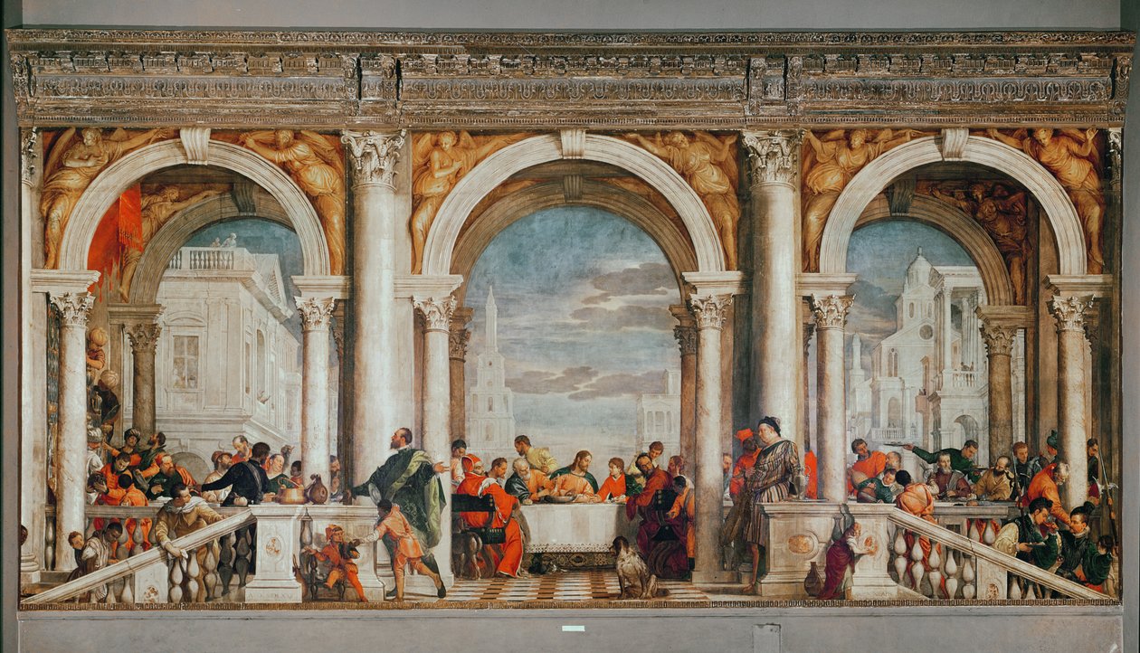A festa na casa de Levi de Paolo Veronese