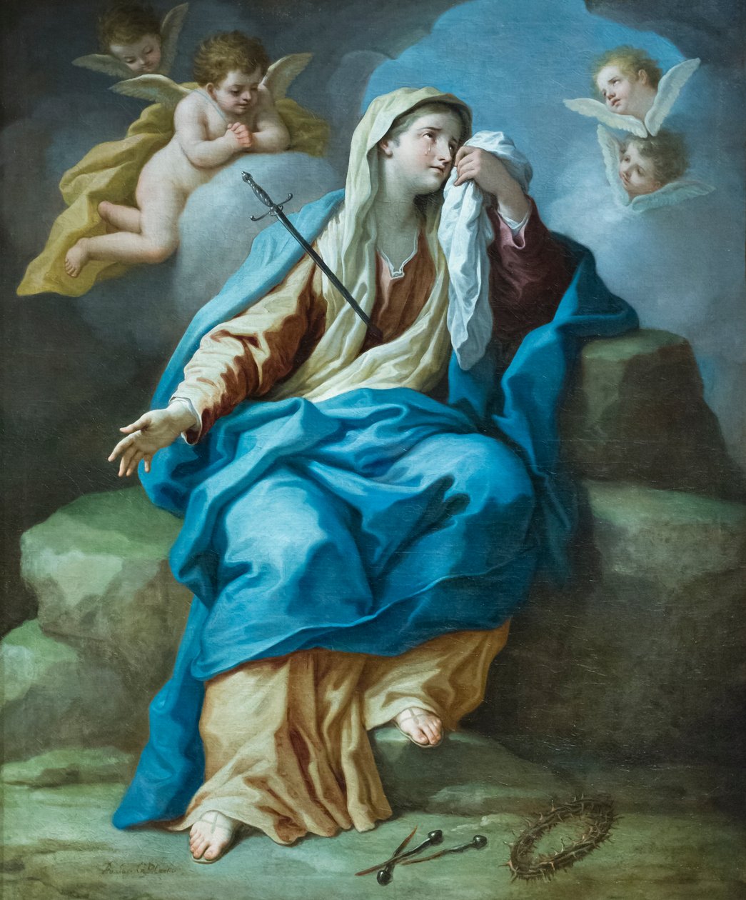 Mãe da tristeza de Paolo di Matteis