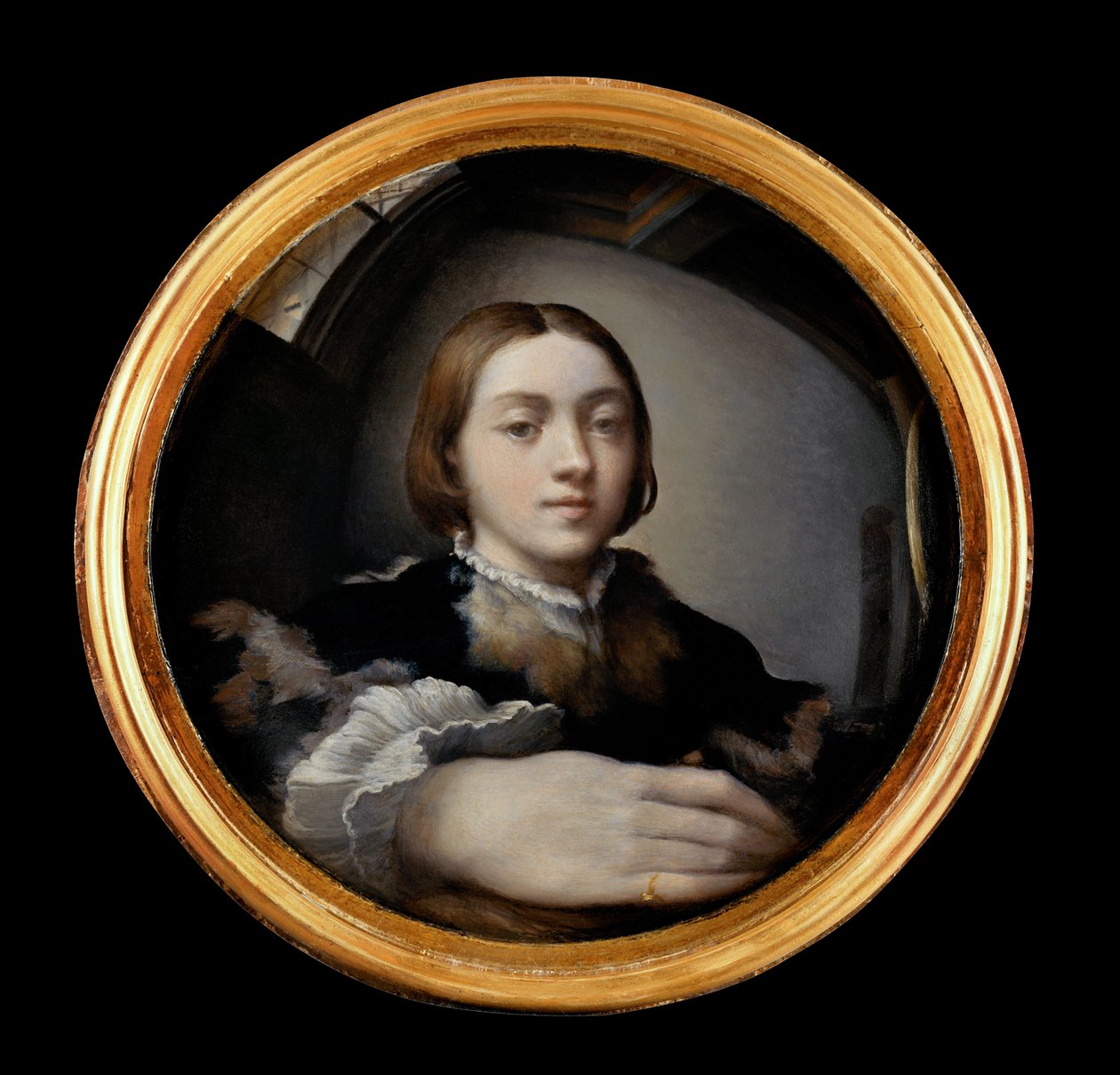 Auto-retrato no espelho de Parmigianino