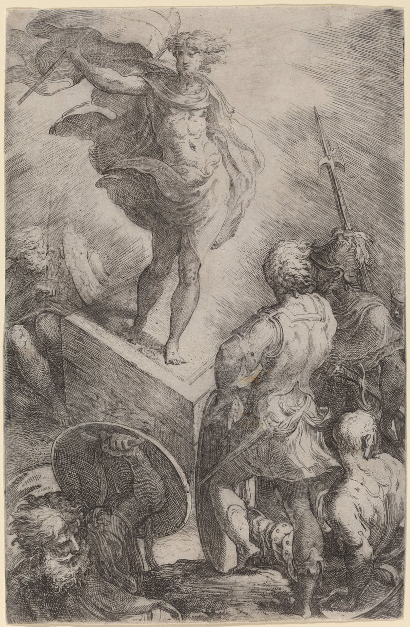A Ressurreição de Cristo de Parmigianino