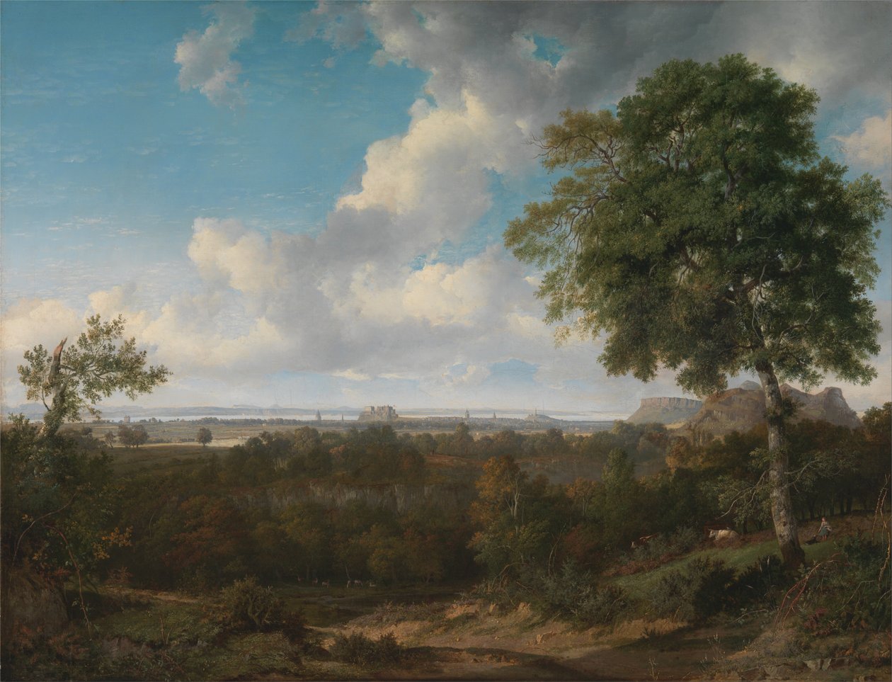 Edimburgo das tranças de Patrick Nasmyth