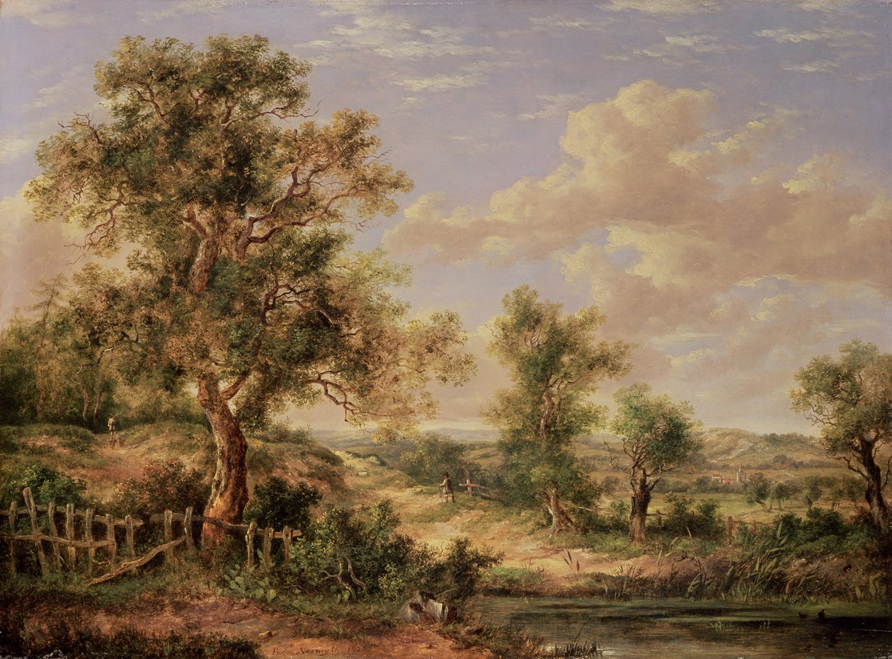 Paisagem, século xix de Patrick Nasmyth