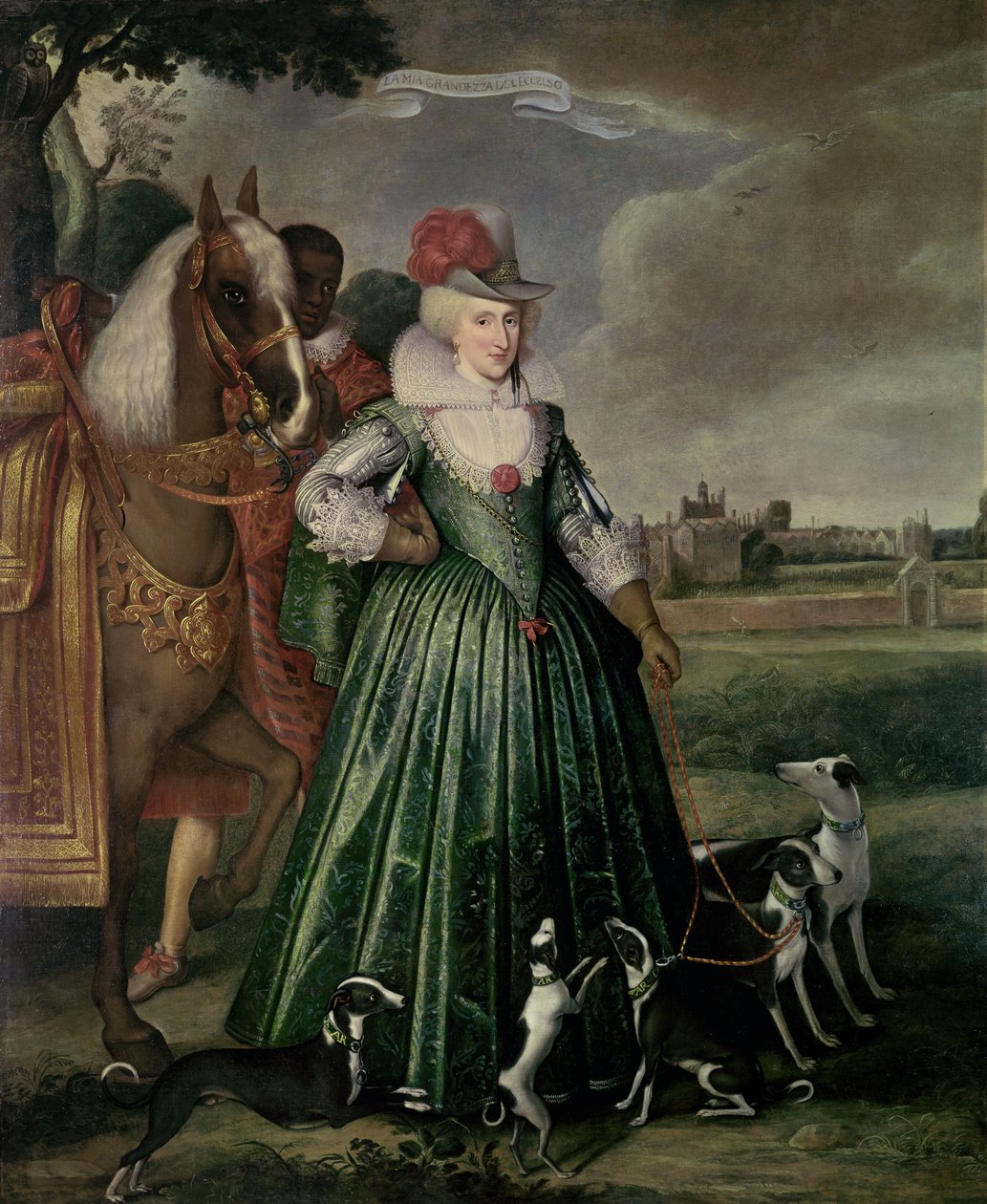Ana da Dinamarca, 1617 de Paul van Somer