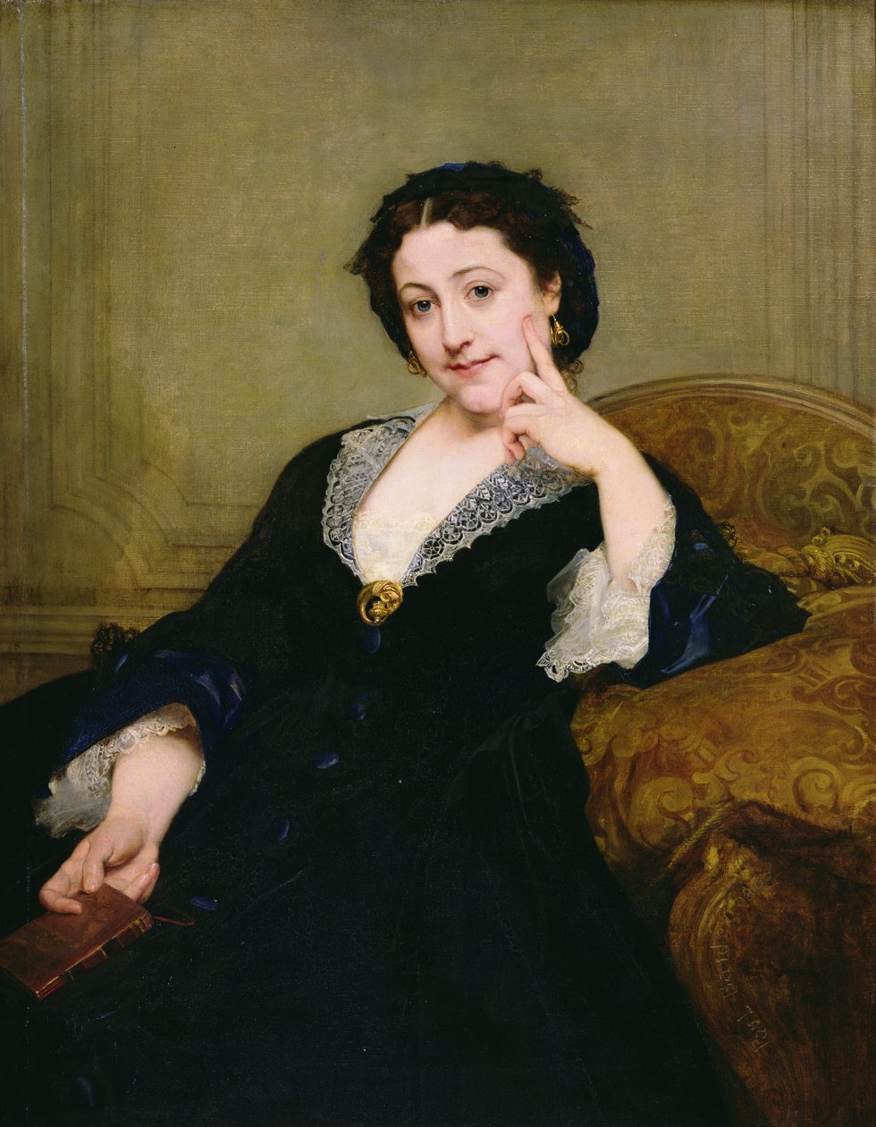 Madeleine Brohant (1833-1900) da Comédie-Francaise, 1860 de Paul Baudry