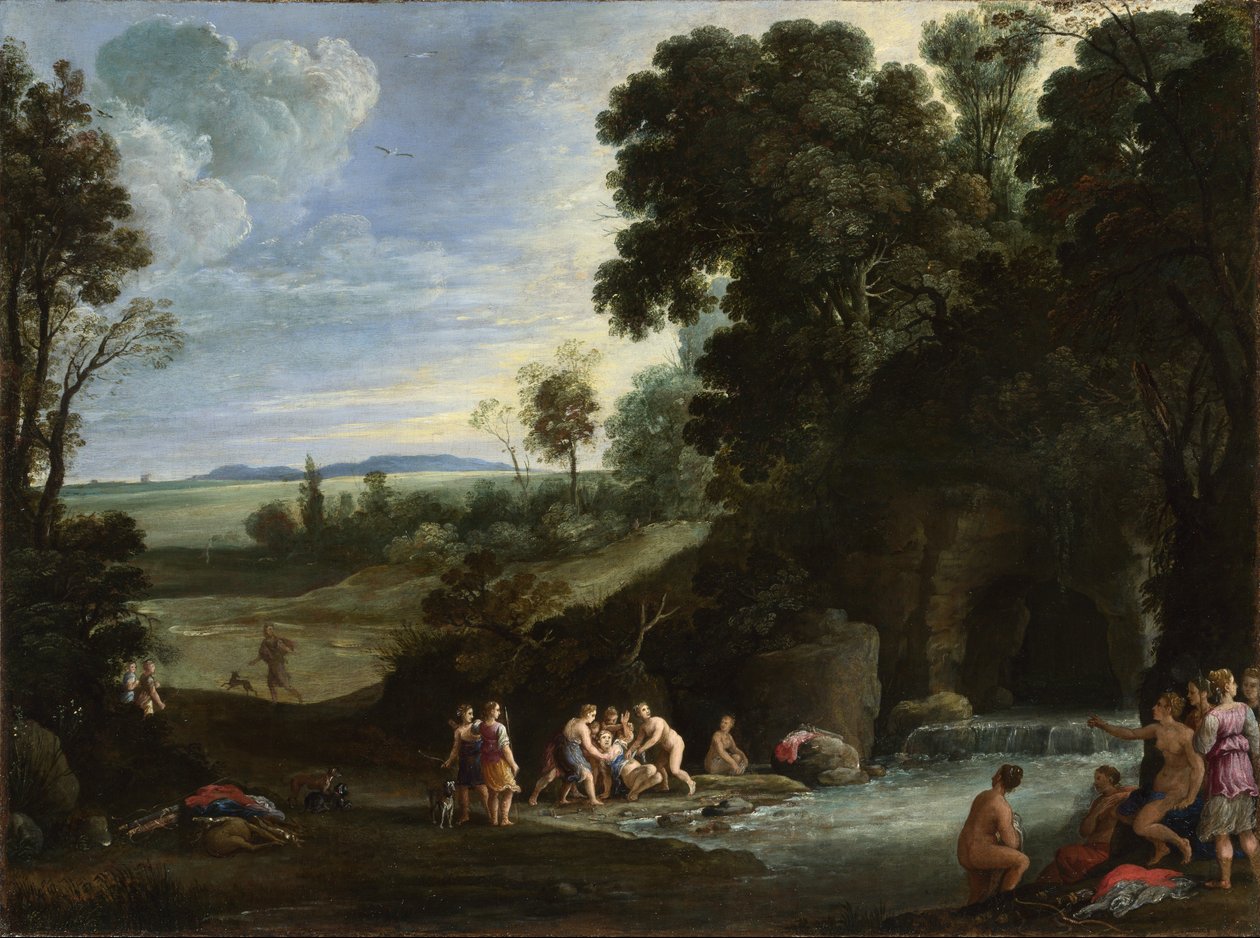 Diana e Callisto de Paul Bril