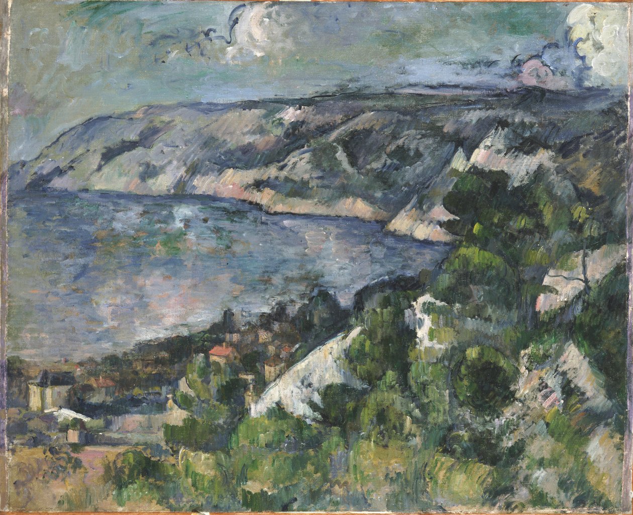 Baía de LEstaque de Paul Cézanne