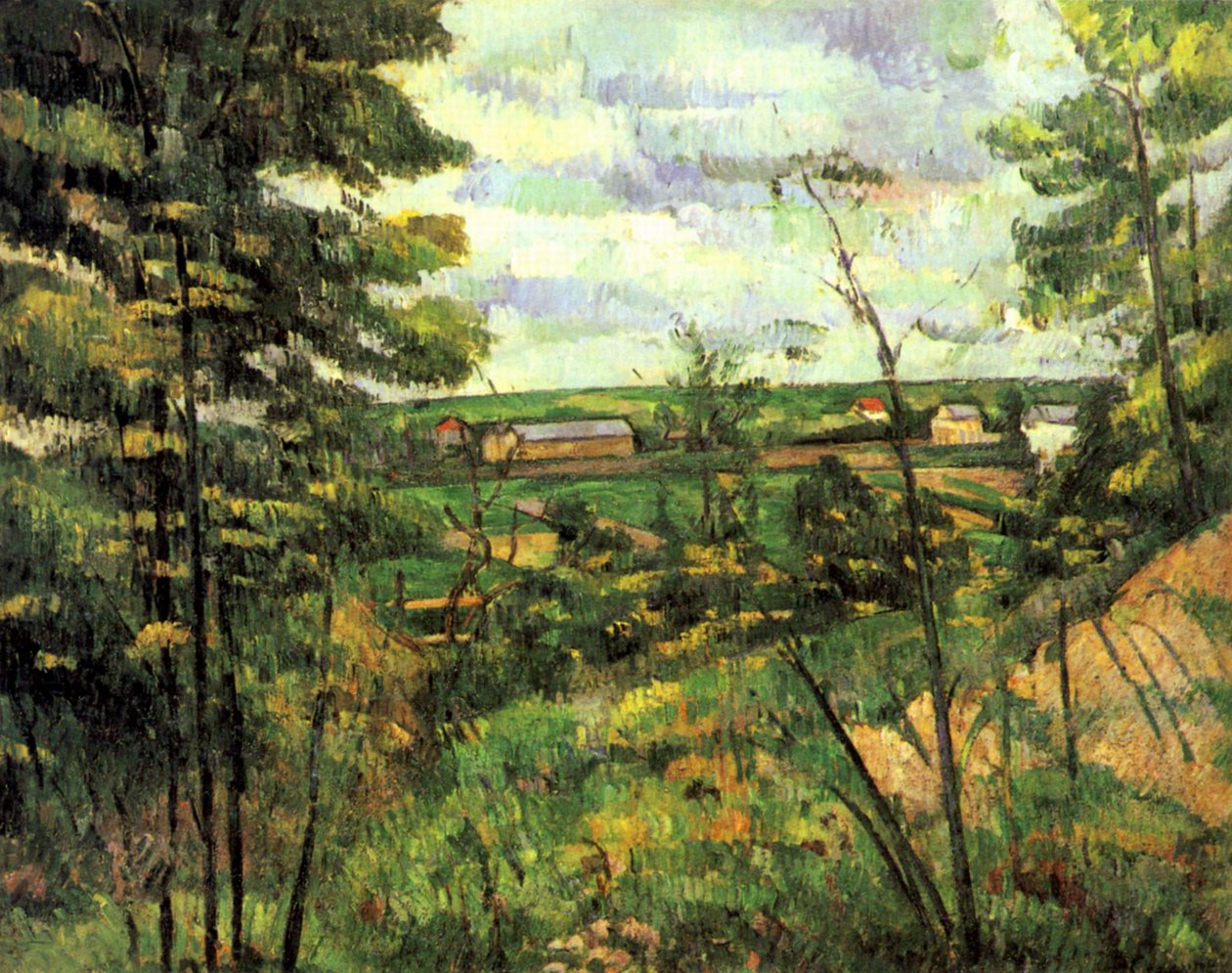 O vale do Oise de Paul Cézanne