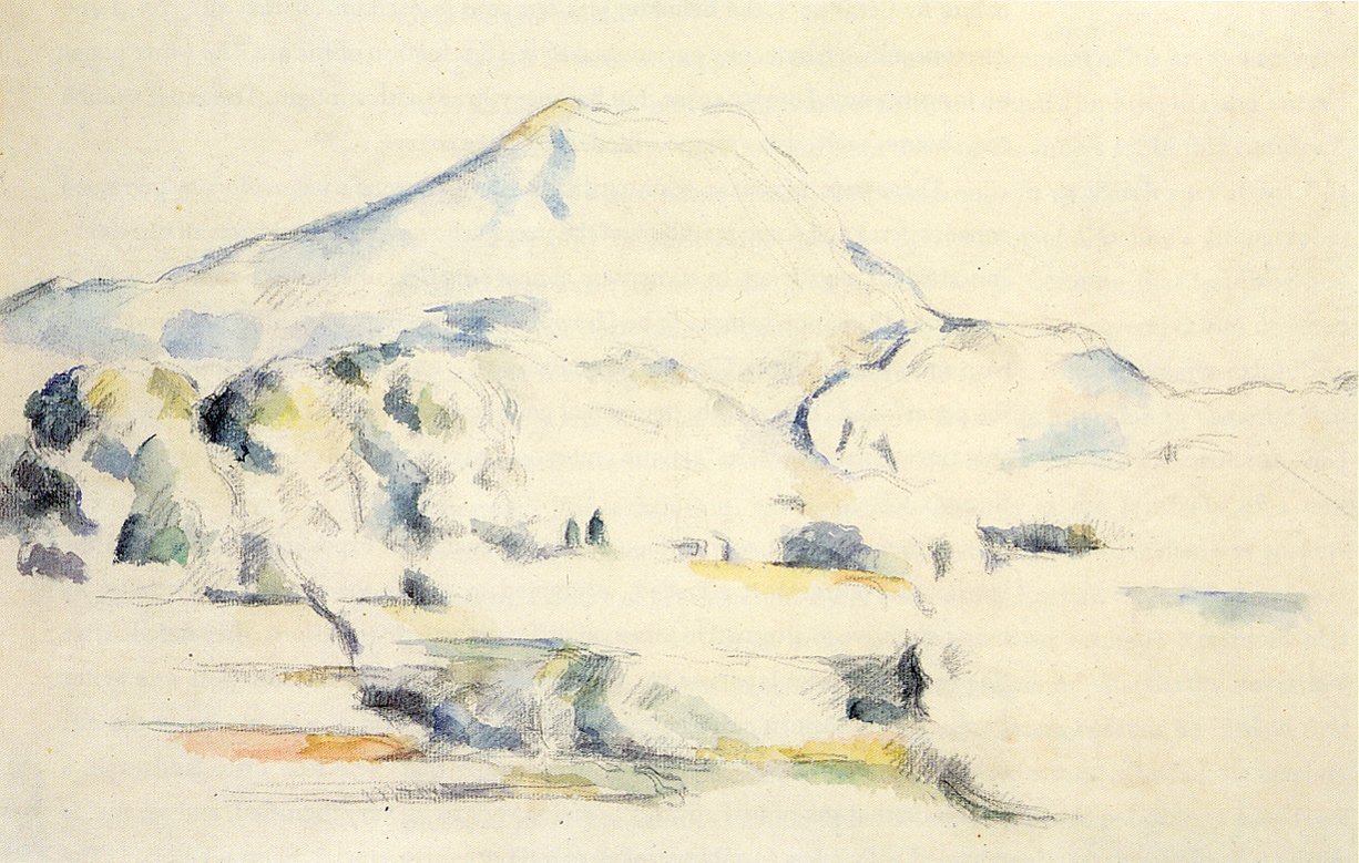 Mont Sainte-Victoire de Paul Cézanne