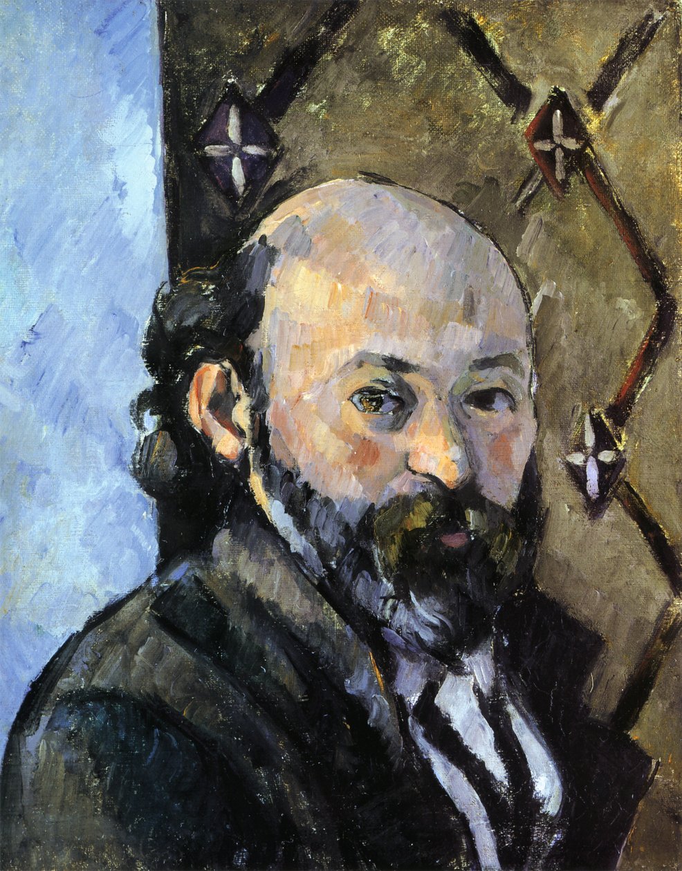 Auto-retrato de Paul Cézanne