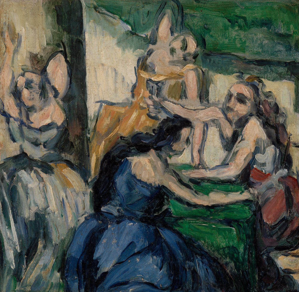 As cortesãs, c.1867-68 de Paul Cézanne