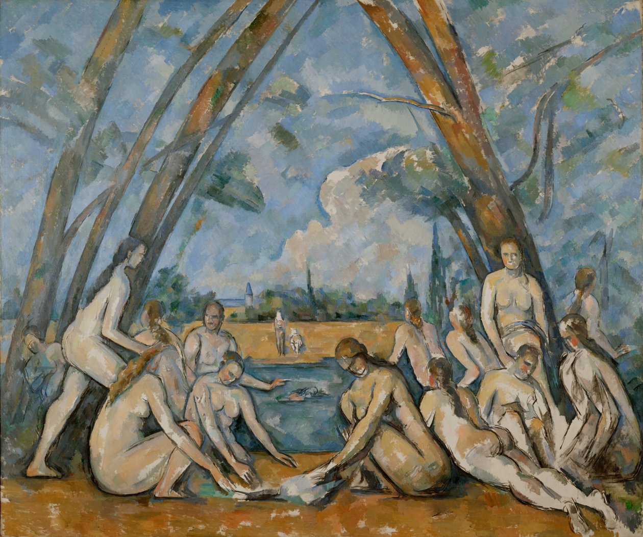 Os grandes banhistas de Paul Cézanne