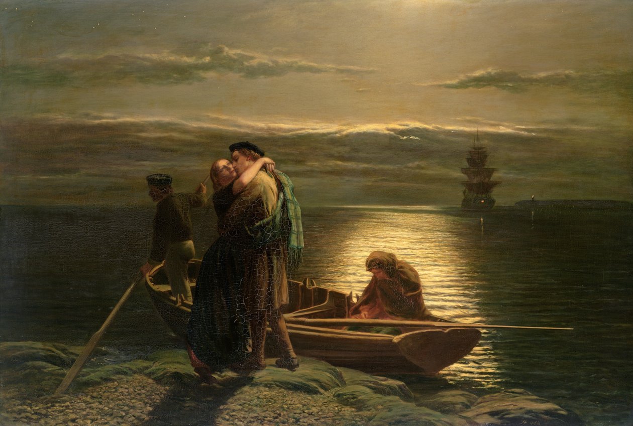 O Emigrante, 1858 de Paul Falconer Poole