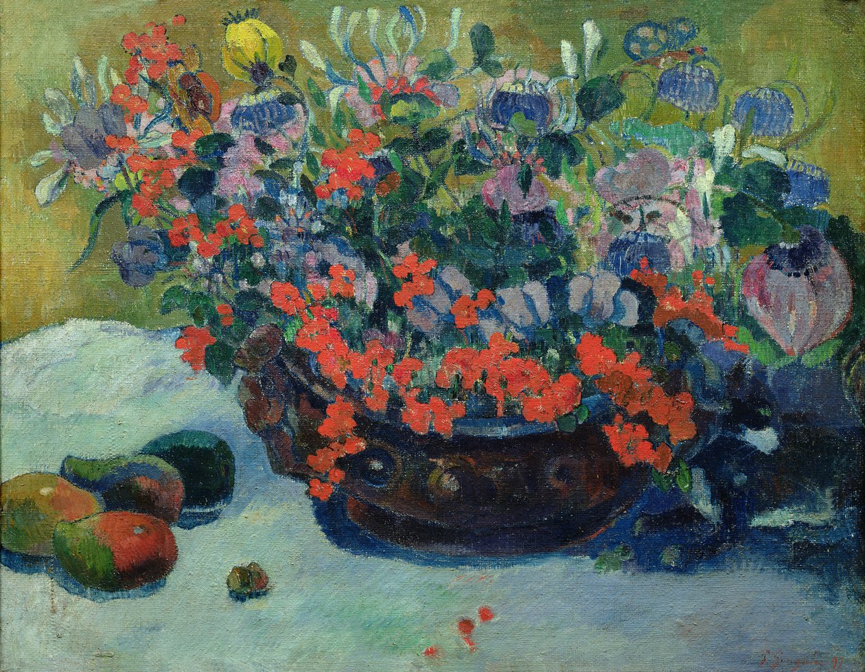 Buquê de Flores, 1897 de Paul Gauguin